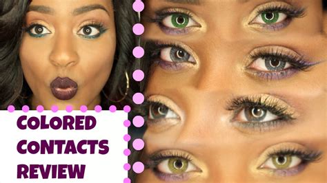 Boulonguise Colored Contacts Lenses Youtube