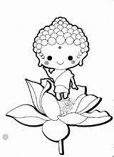 Buddha Guam Coloring Drawing Buddhist Little Drawings Getdrawings Cartoon Birthday sketch template