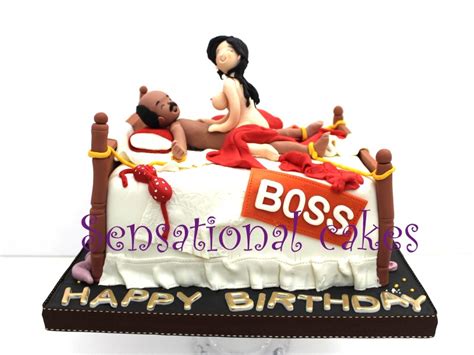 The Sensational Cakes Naughty Cake For Boss Singapore