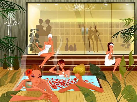 nude sauna cartoon wallpapers hd desktop and mobile backgrounds