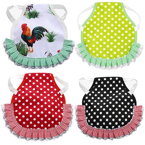 pack chicken saddle hen apron  elastic straps poultry protector