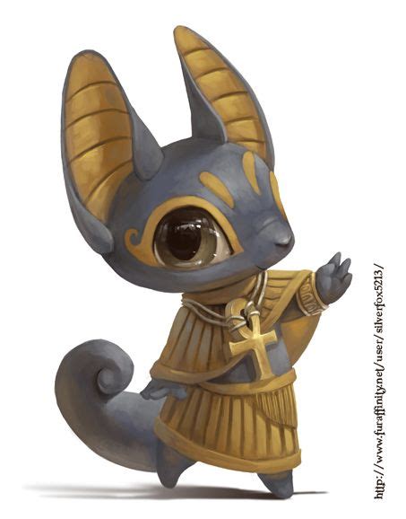 anubis by silverfox5213 egyptian gods anubis cute art