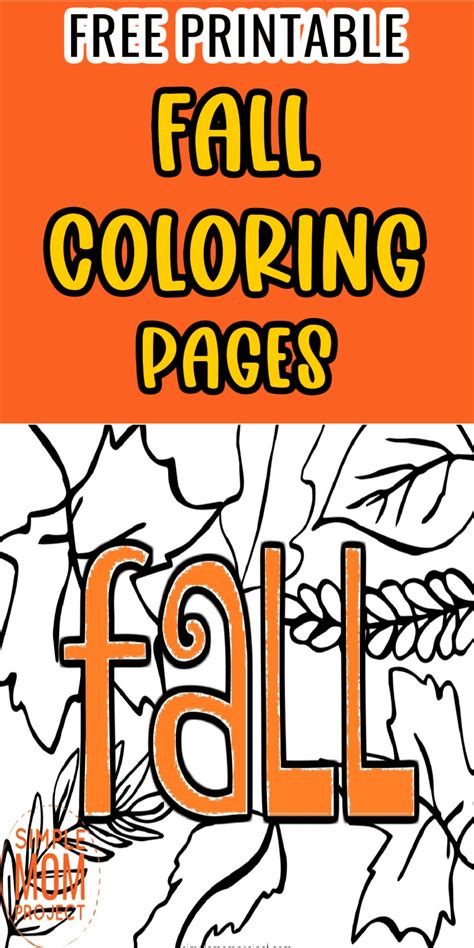 printable fall coloring pages fall coloring pages fall crafts