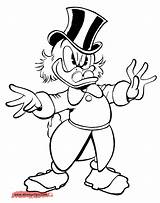 Scrooge Coloring Pages Mcduck Ducktales Duck Disney Ebenezer Huey Louie Dewey Book Kids Donald Gif Printable Template Funstuff Disneyclips sketch template