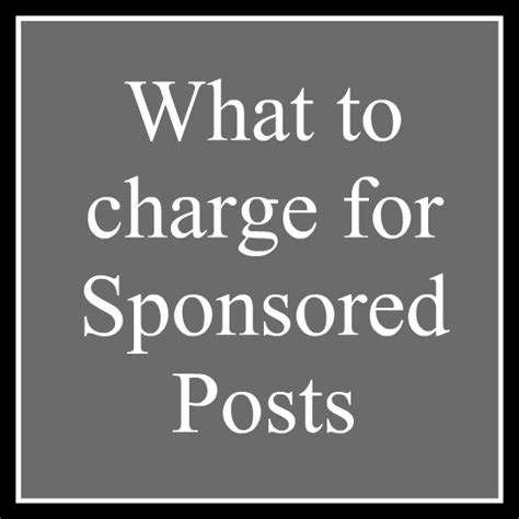 charge  sponsored posts rustic refined