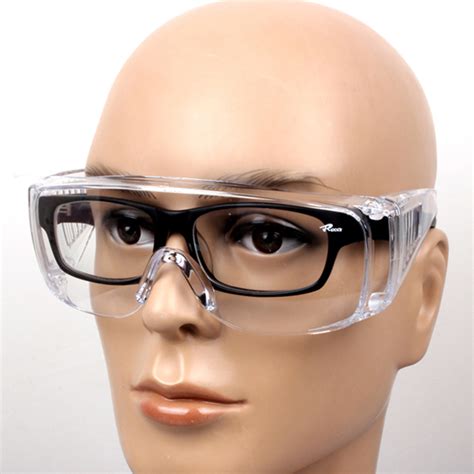 1x Vented Safety Pe Goggles Glasses Eye Protection Protective Lab Anti