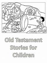 Testament Old Coloring Stories Slideshare sketch template