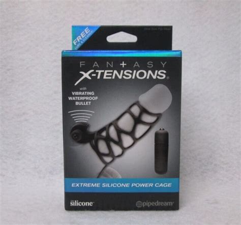 pipedream products fantasy x tensions extreme silicone power cage