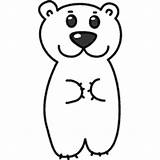 Coloring Surfnetkids Bear Animals Pages Bears Beary Cute sketch template