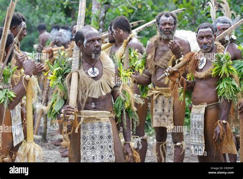 indigenous people solomon islands  res stock photography  images alamy