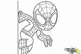 Chibi Draw Spiderman Spider Drawing Man Easy Sketch Mask Line Coloring Drawings Step Paintingvalley Deadpool Drawingnow Heroes Print Iron sketch template