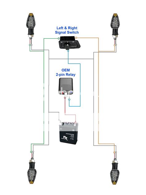 pin flasher relay wiring diagram collection