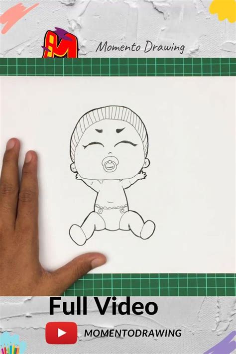 draw baby cute easy video