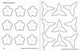 Lei Flower Printable Templates Firstpalette Coloring Set Crafts Pages sketch template