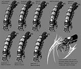 Gauntlets Claws sketch template