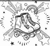 Skate Skates Skating Patin Rollschuh Rollerskating Rink Frais Excitement Rollschuhe Rollers Mädchen Patins Remera Ilustradores sketch template