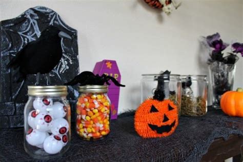 easy halloween decorating ideas featuring dollar tree items