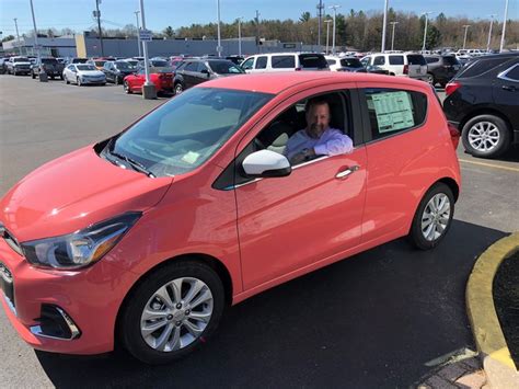 stylish pink chevy spark stand   sorbet