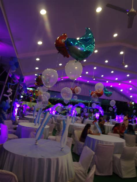 top  creative party hall decoration ideas  balloons