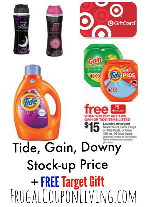 target laundry detergent deals tide downy printable coupons rare