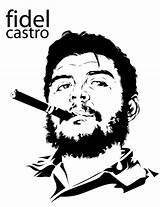Fidel Castro Pre05 sketch template