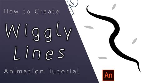 create wiggly animation lines tutorial youtube