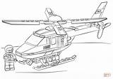 Coloring Lego Helicopter Police Pages Printable sketch template