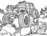 Jeep Terenowy Kolorowanka Traxxas Druku Adult Sheets Lifted Buggy sketch template