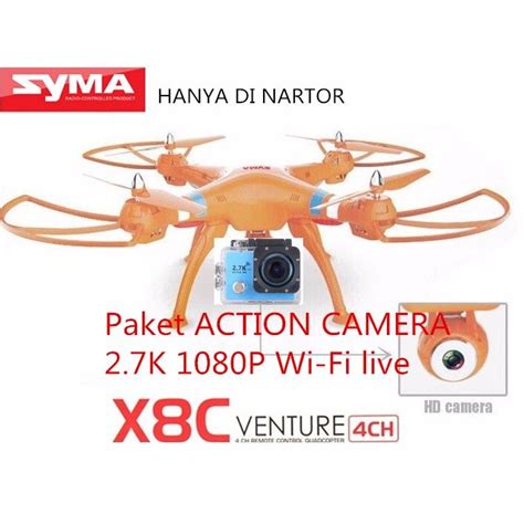 temukan  dapatkan syma xc drone quadcopter sunkist limited edition  wifi