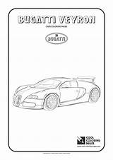 Bugatti Coloring Pages Veyron Cool Print sketch template