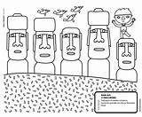 Rapa Nui sketch template