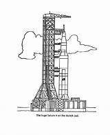 Coloring Space Pages Rocket Saturn Nasa Printables Race Go Usa sketch template