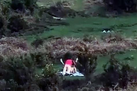 frisky couple caught having sex in the new forest by motorist who stopped to enjoy view