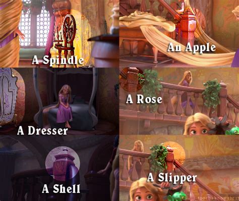 what you didn t see hidden disney images in tangled reelrundown