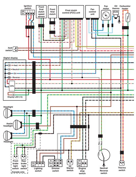 honda foreman  wiring diagram
