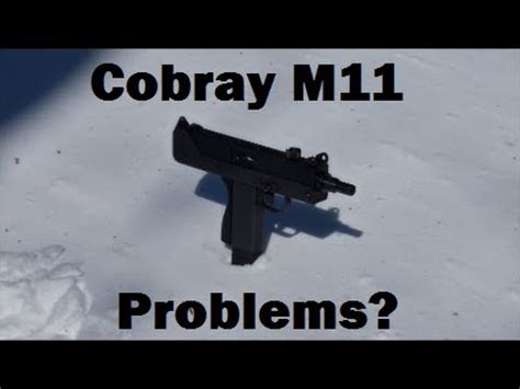 cobray  problems youtube