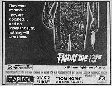 Happyotter Friday The 13th 1980