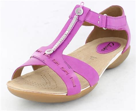 ladies clarks wide fitting sandals raffi magic ebay