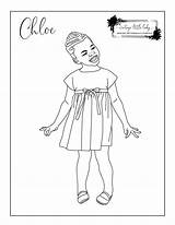 Chloe sketch template