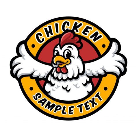 chicken logo mascot premium vector  vector freepik freevector