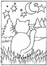 Coloring Cat Pages Cats Color Number Animated Kleurplaten Kids Sheets Colouring Tekeningen Kitten Dieren Adult Leuke Ii Print Kat Popular sketch template