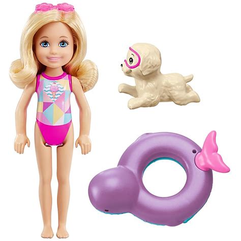 Barbie Dolphin Magic Chelsea Doll Mattel Fcj28 Ce Marked 3 Yrs New