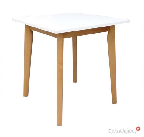 stol kwadratowy   cm bialy stolik lawa tolkiny sprzedajemypl