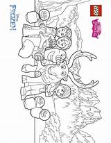 Lego Coloring Princess Disney Frozen Sheet Explore Friends Pages Time Sheets sketch template