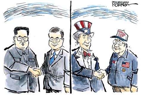 Peace In Korea Political Cartoons – Daily News