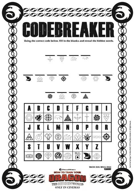 printable codebreaker puzzles printable word searches
