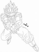 Goku Ssj2 Lineart Getdrawings Ssj Maky Gohan Saiyan sketch template