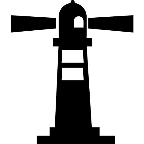 Lighthouse With Flashing Lights Vector Svg Icon Svg Repo