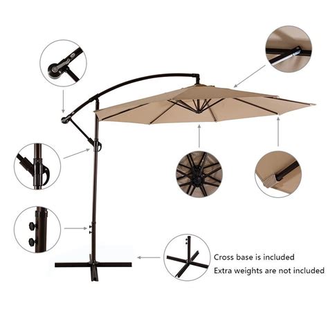 pin   offset patio umbrellas review