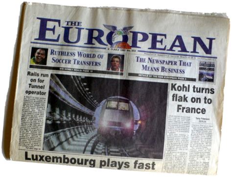 european newspaper   remember